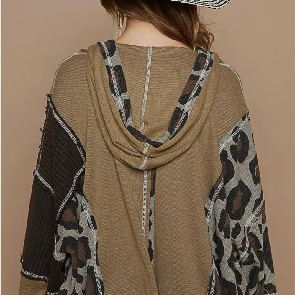 POL NEW Waffle hoodie - Picture 5 of 15